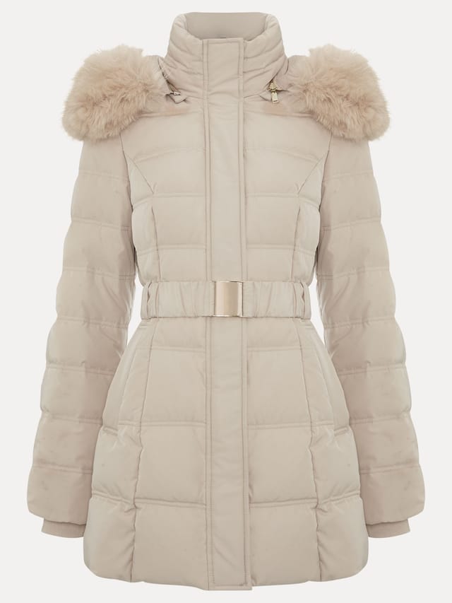 Phase Eight Phase Eight Women's Dixie Midi Coat in Cream - 2