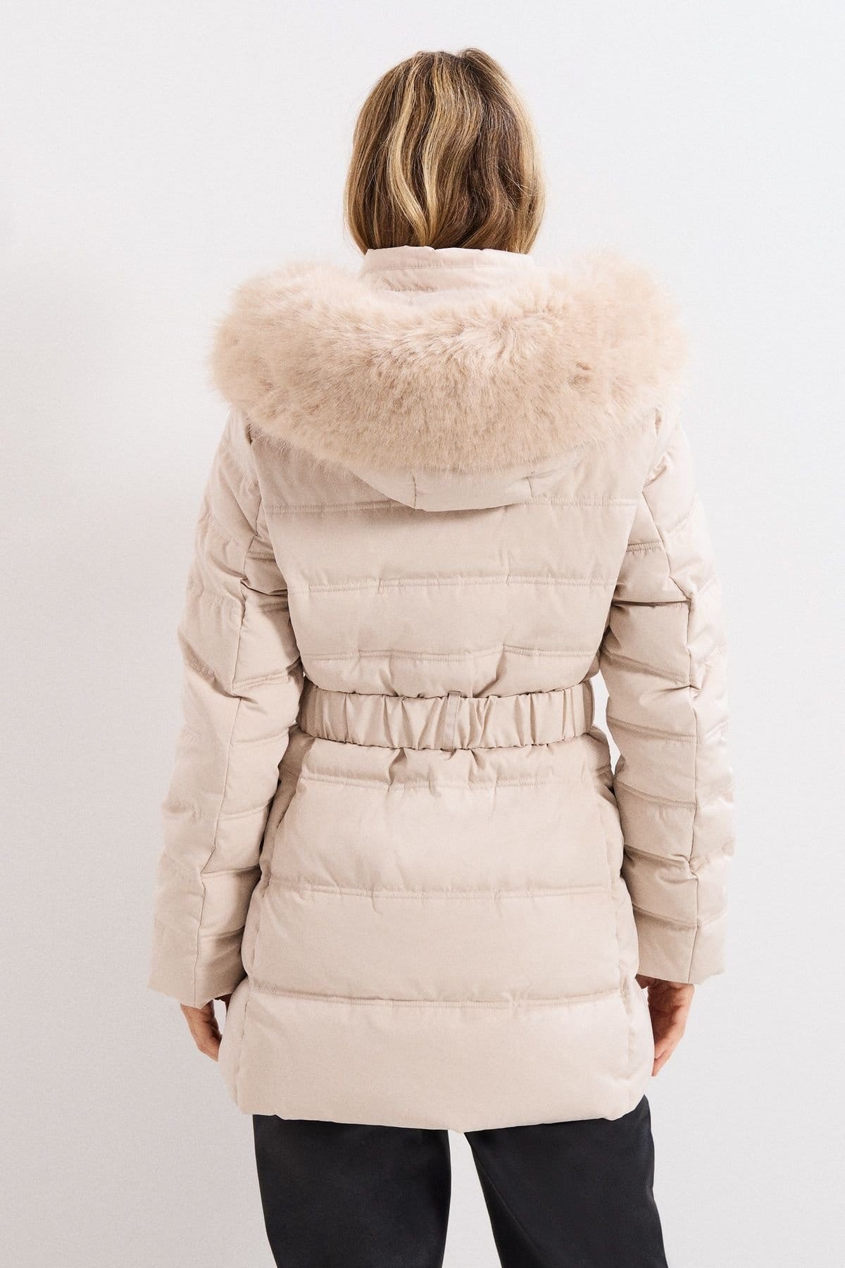 Phase Eight Phase Eight Women's Dixie Midi Coat in Cream - 4