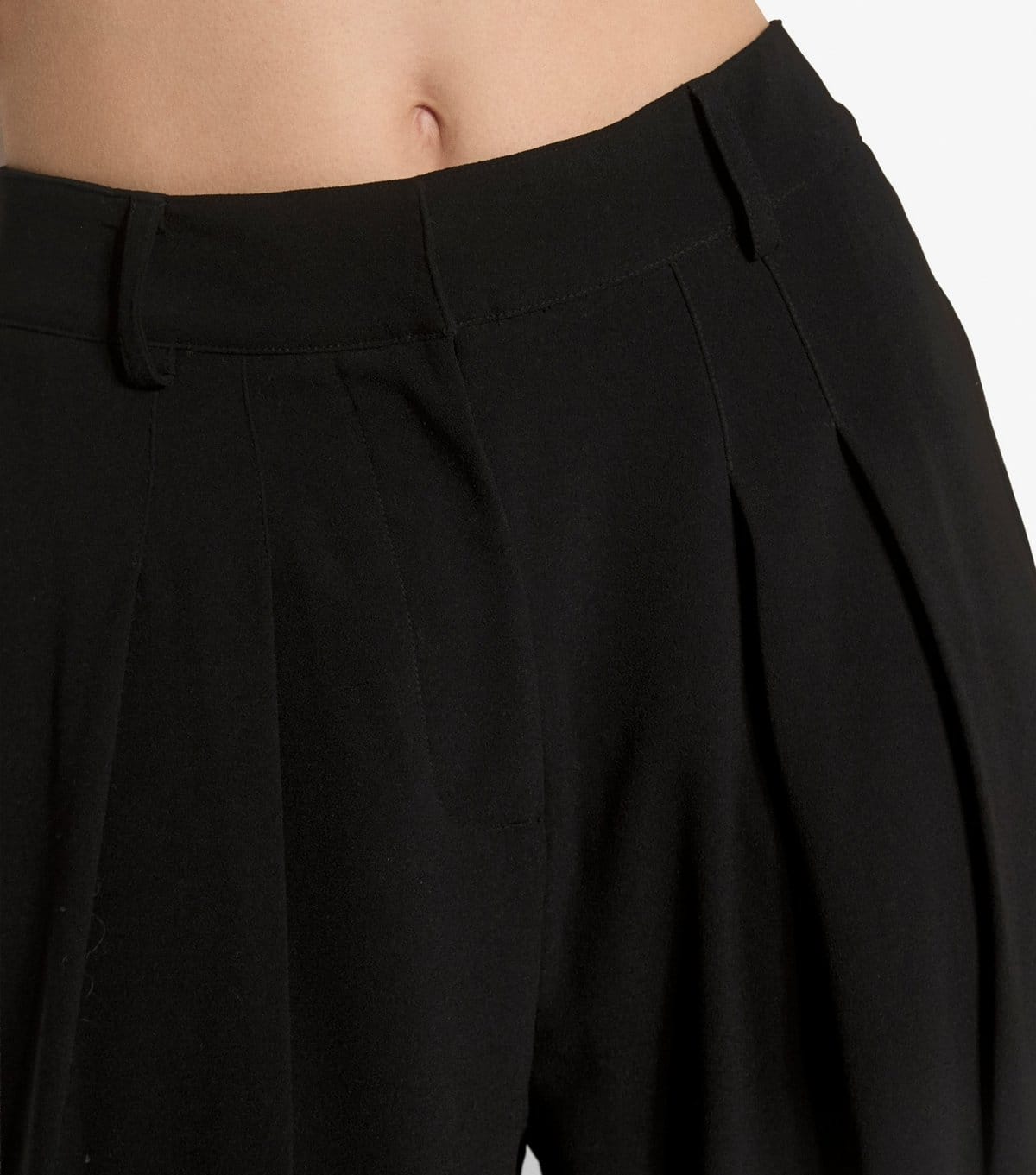 Apricot Women's Black Tailored Wide Leg Trousers Apricot New Look - 4