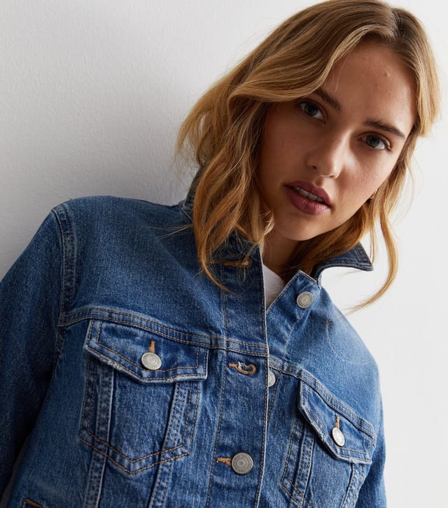 New Look Women's Blue Denim Jacket New Look - 2