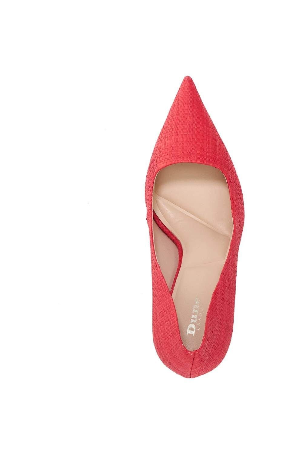 Dune London Dune London Women's 'Assured' Court Shoes in Red - 4