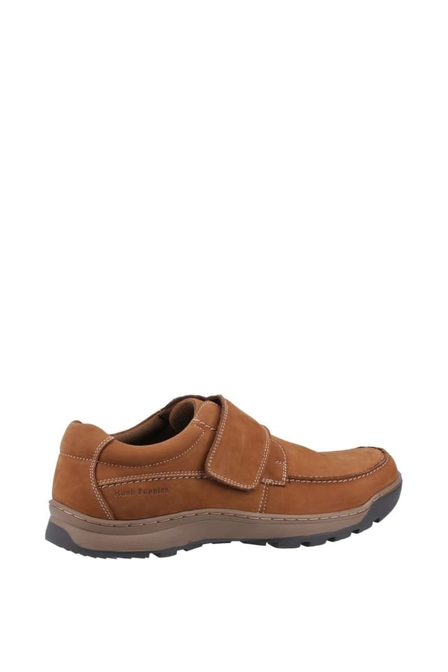 Hush Puppies Hush Puppies Men's Casper' Touch Fastening Shoes in Tan - 3