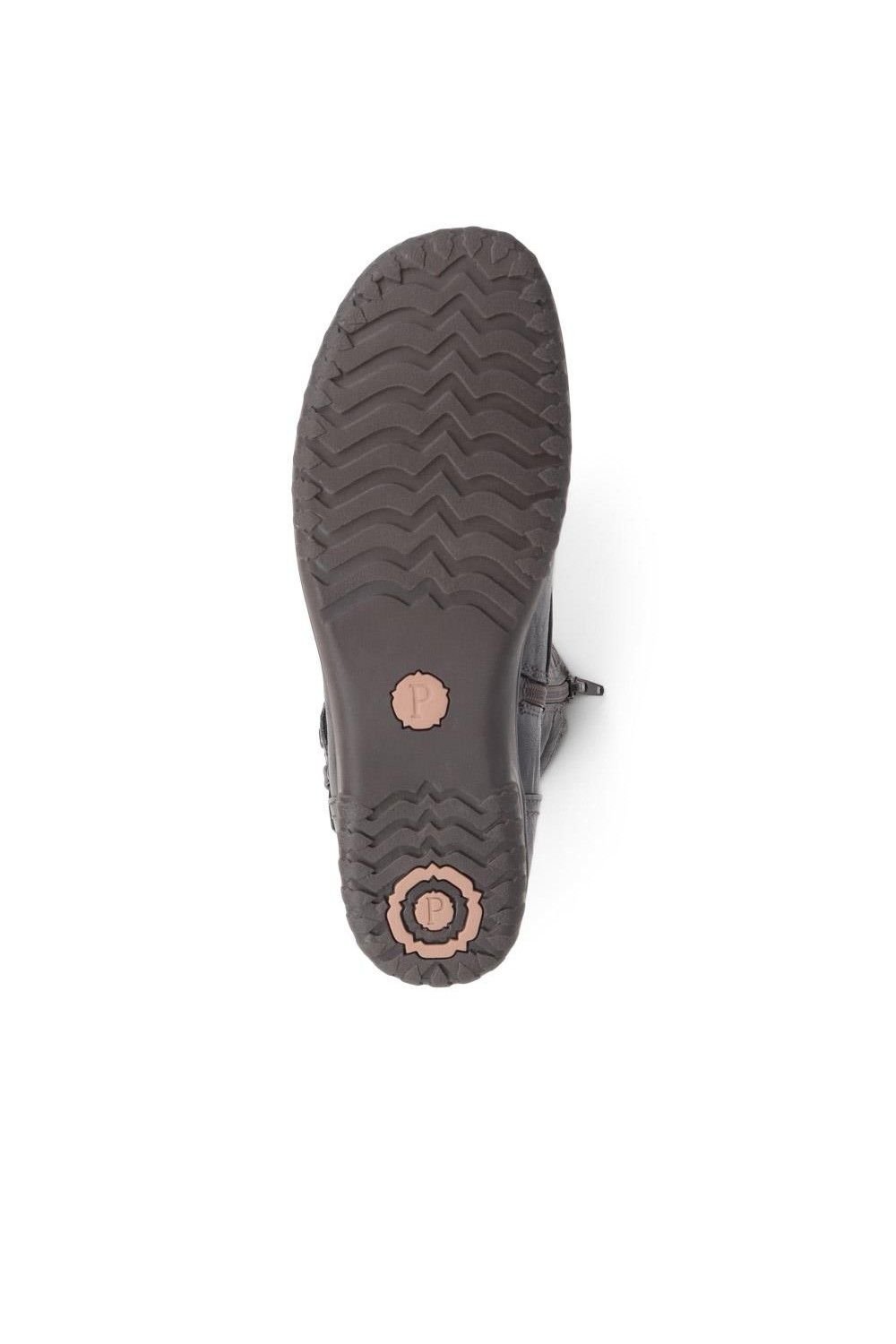 Pavers Pavers Women's Slouch Calf Boots in Grey - 4