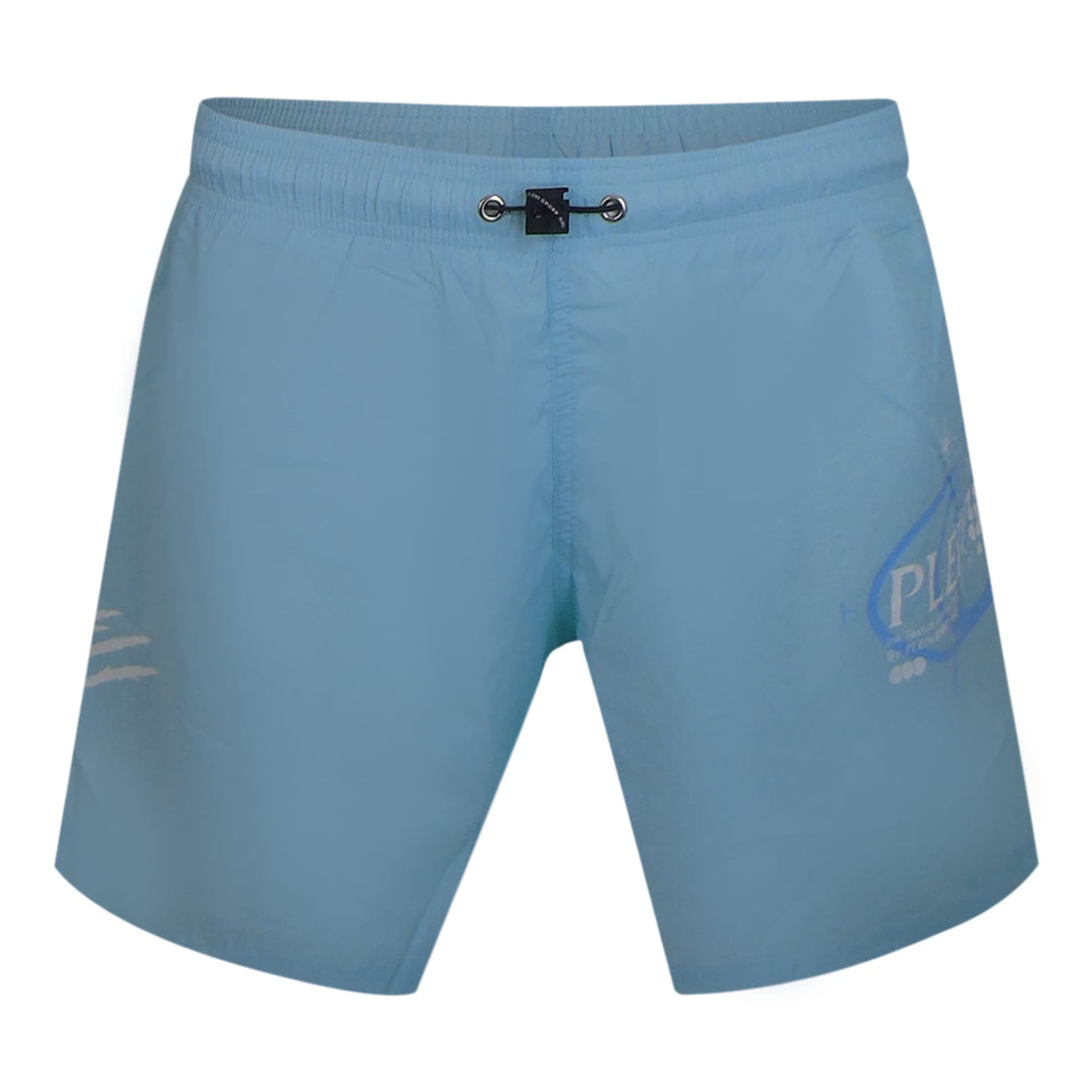 Plein Sport Plein Sport Men's Geo Board Shorts in Light Blue