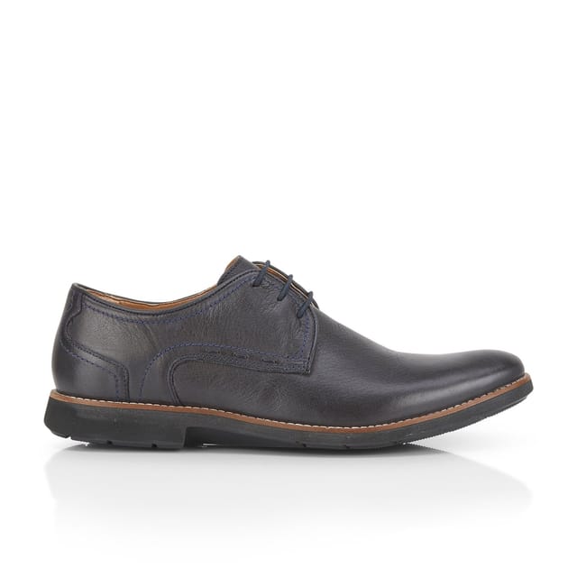 Catesby Catesby Men's Lichfield Leather Lace up Shoe in Blue - 2