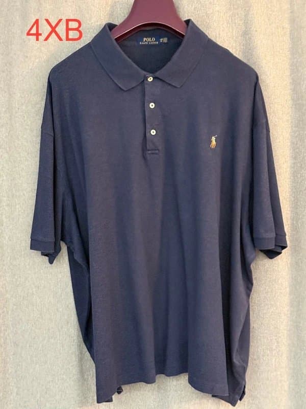 Ralph Lauren Polo Ralph Lauren Men's Soft Cotton Polo Shirt Big & Tall 4XB 4XL #D