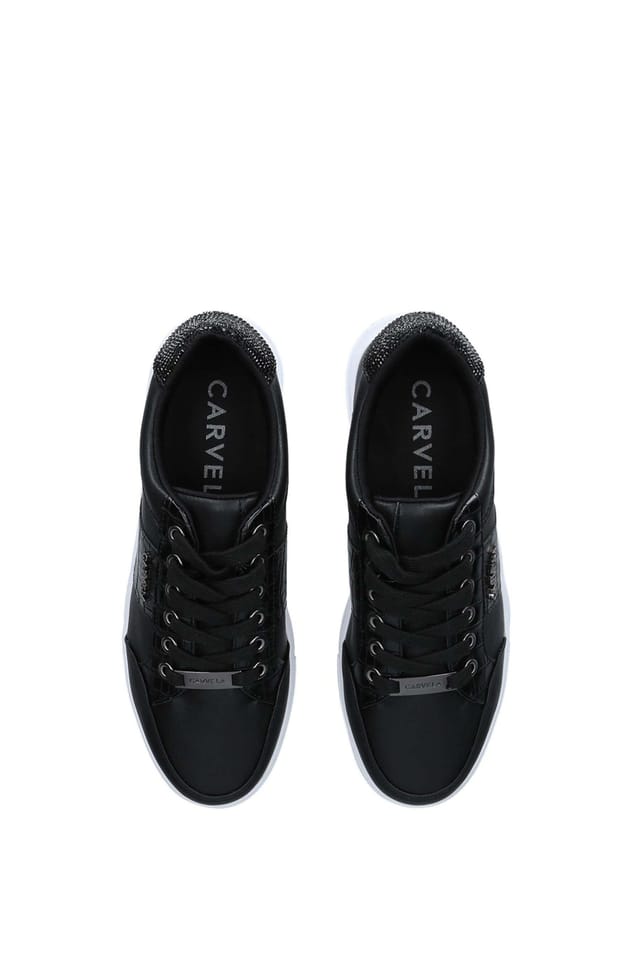 Carvela Carvela Women's 'Jive Lace Up' Trainers in Black - 2