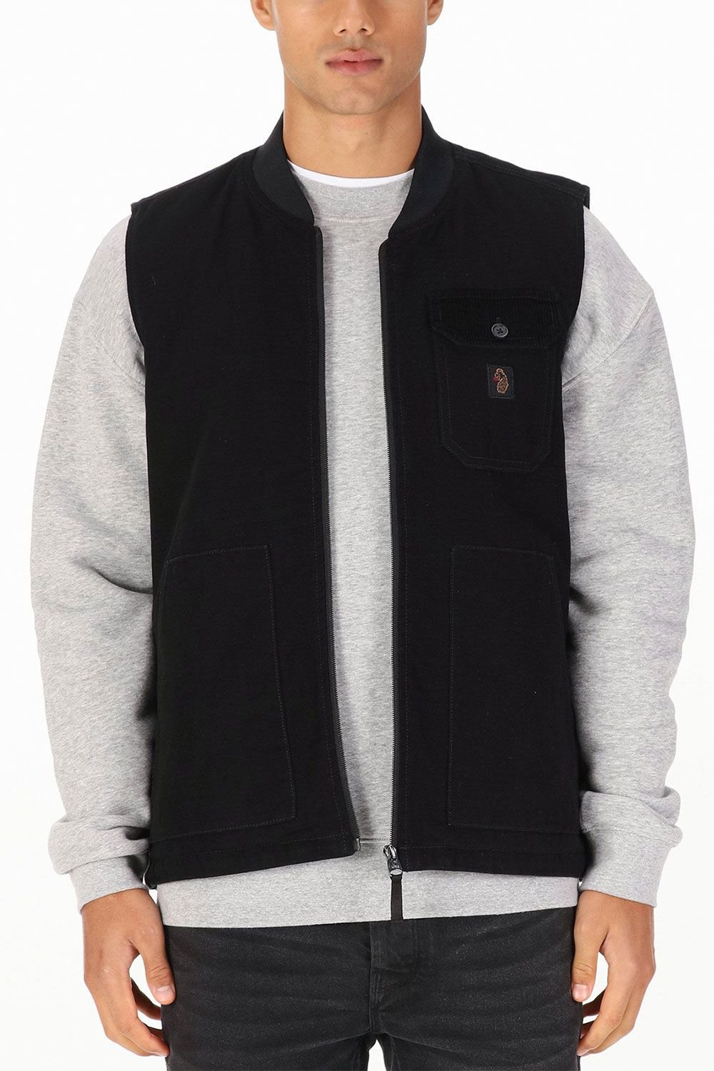 Luke 1977 Luke 1977 Men's Vyrnwy Gilet in Black - 4