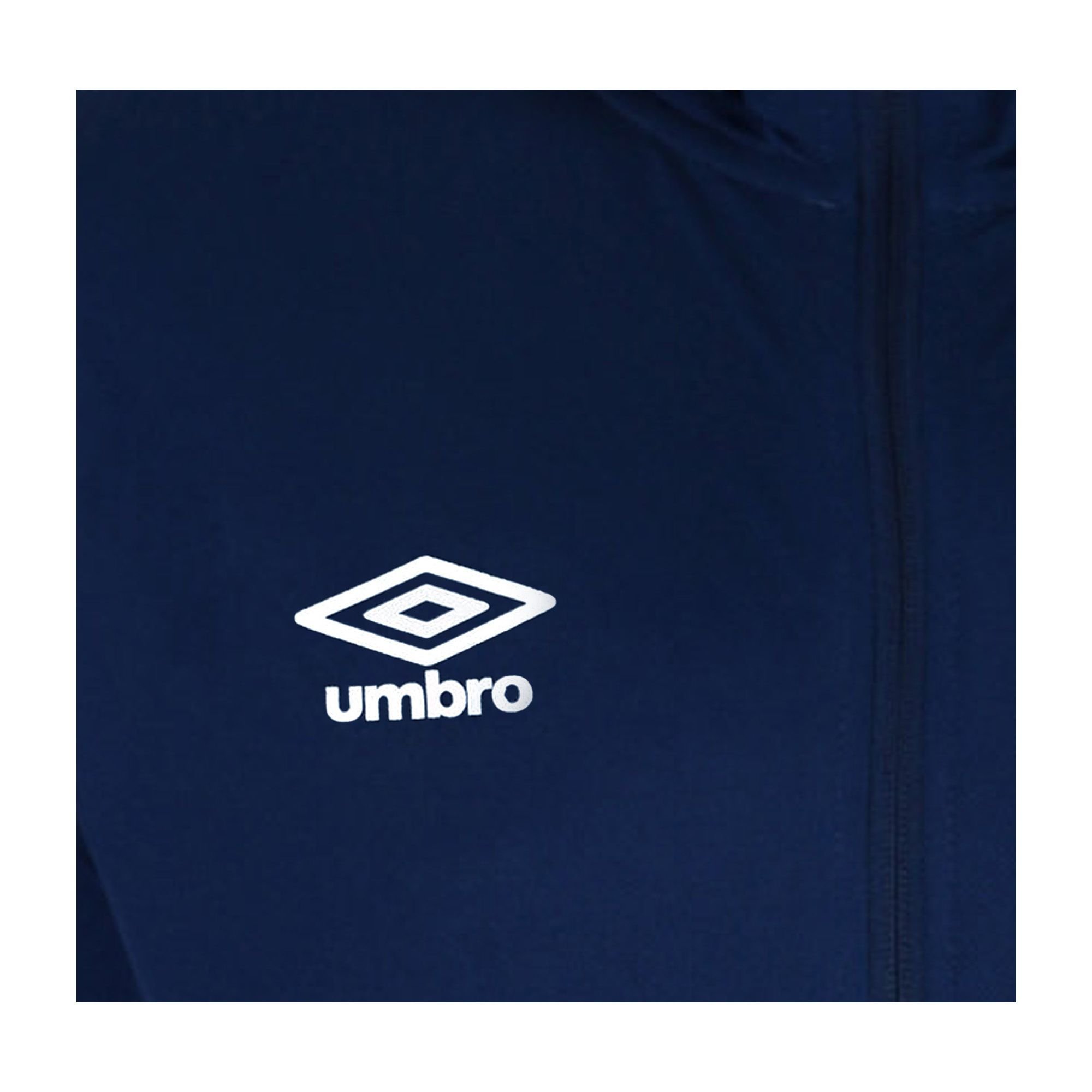 Umbro Umbro Men's Total Training Knitted Full Zip Hoodie in Navy - 3