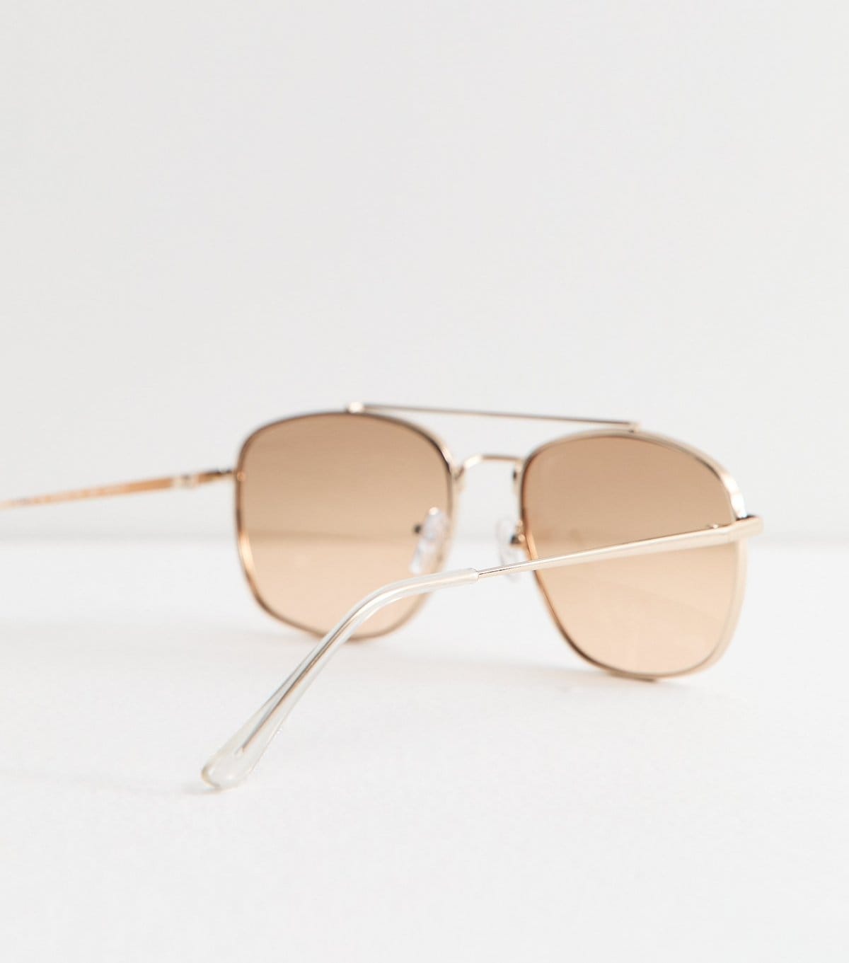 New Look Orange Lens Aviator Sunglasses New Look - 4