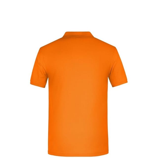 James and Nicholson James and Nicholson Men's Bio Workwear Polo Shirt in Orange - 2