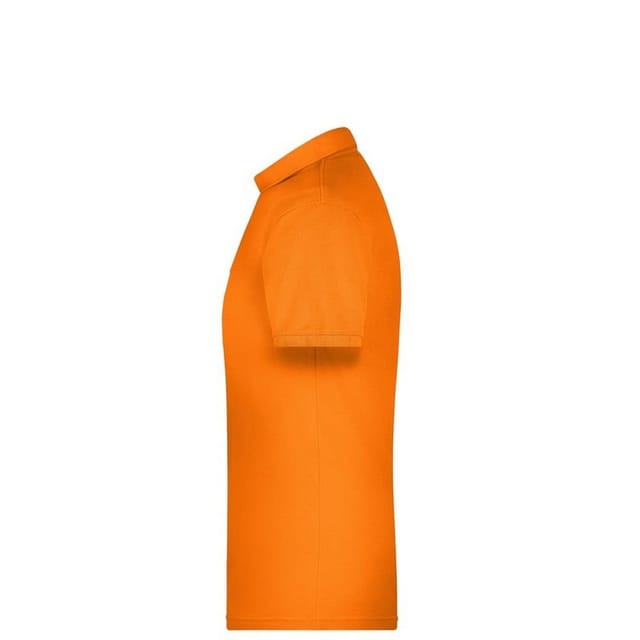 James and Nicholson James and Nicholson Men's Bio Workwear Polo Shirt in Orange - 3