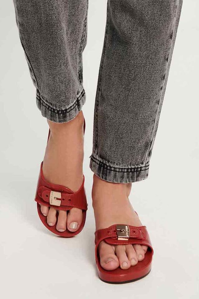 Melissa Shoes Melissa Shoes Women's Pescura Heel x Scholl in Red - 3