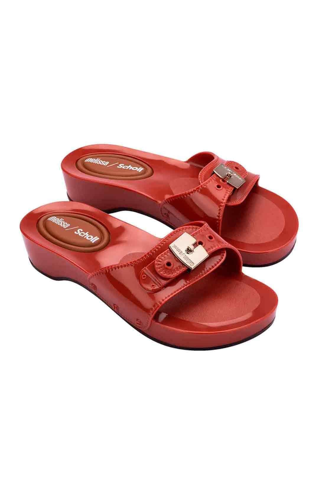 Melissa Shoes Melissa Shoes Women's Pescura Heel x Scholl in Red - 4