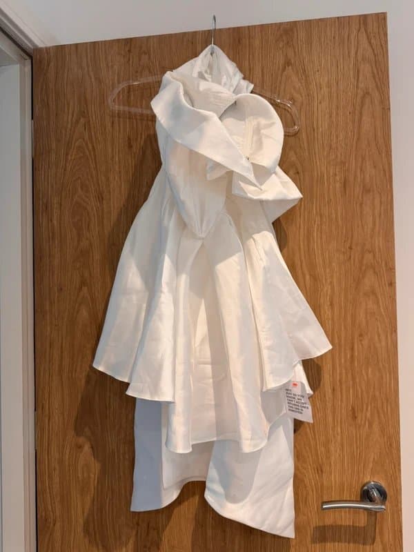ASOS ASOS luxe silk bow dress