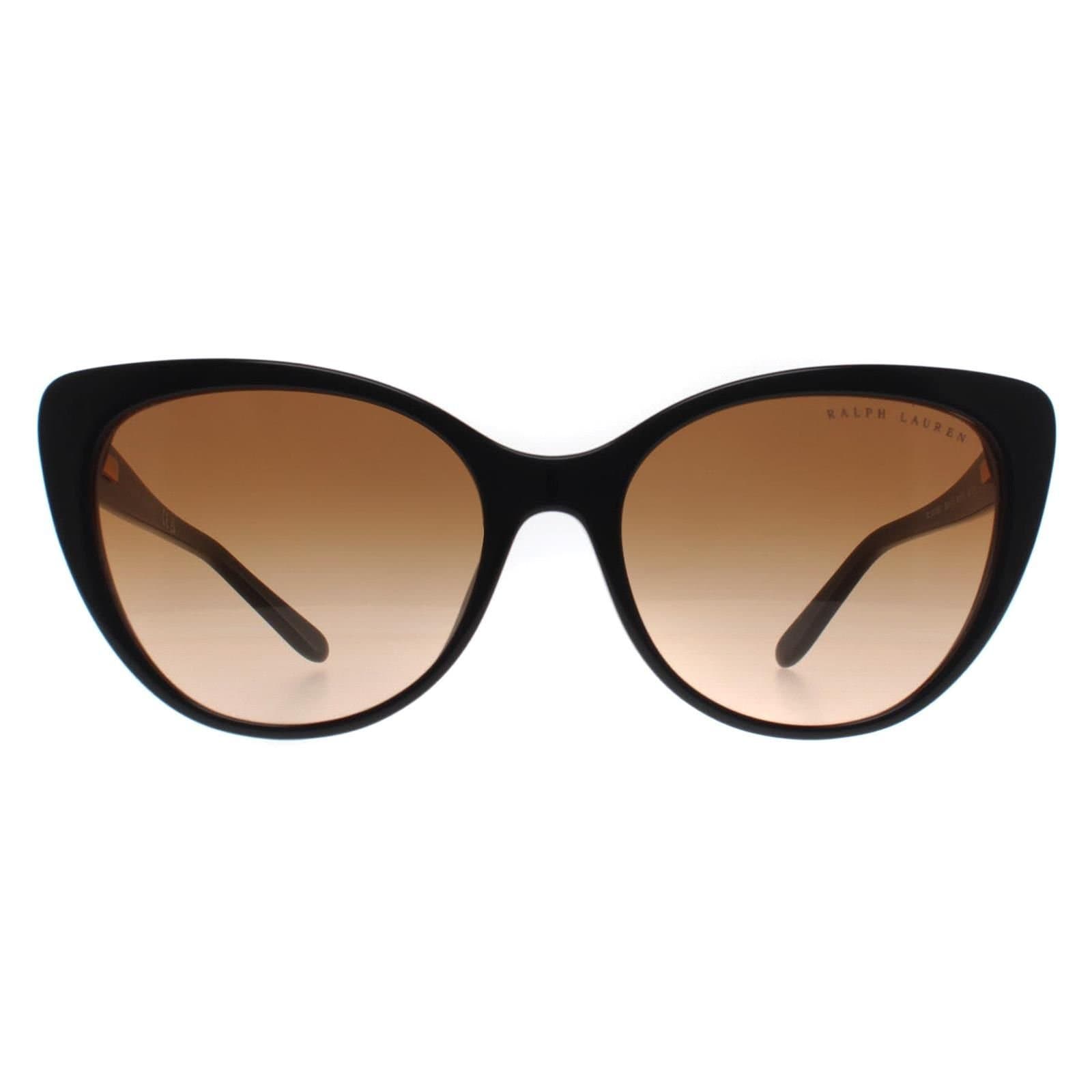Ralph Lauren Ralph Lauren Women's Cat Eye Shiny Black Brown Gradient RL8215BU
