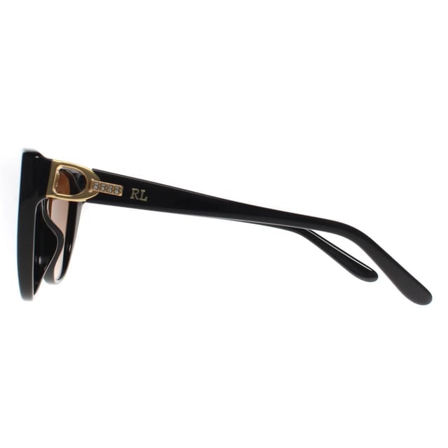 Ralph Lauren Ralph Lauren Women's Cat Eye Shiny Black Brown Gradient RL8215BU - 3