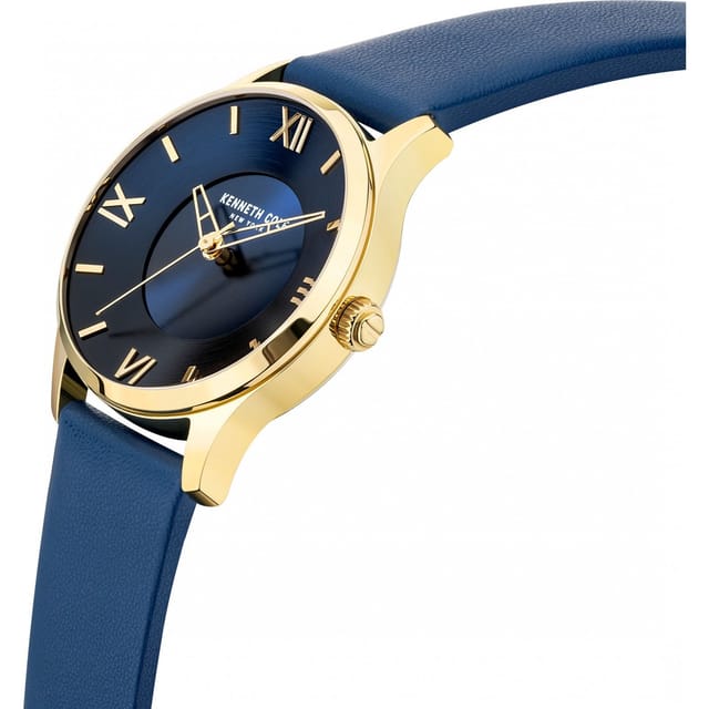 Kenneth Cole Kenneth Cole Women's KCWLA2124302 Classic 34mm Quartz Watch in Blue - 3