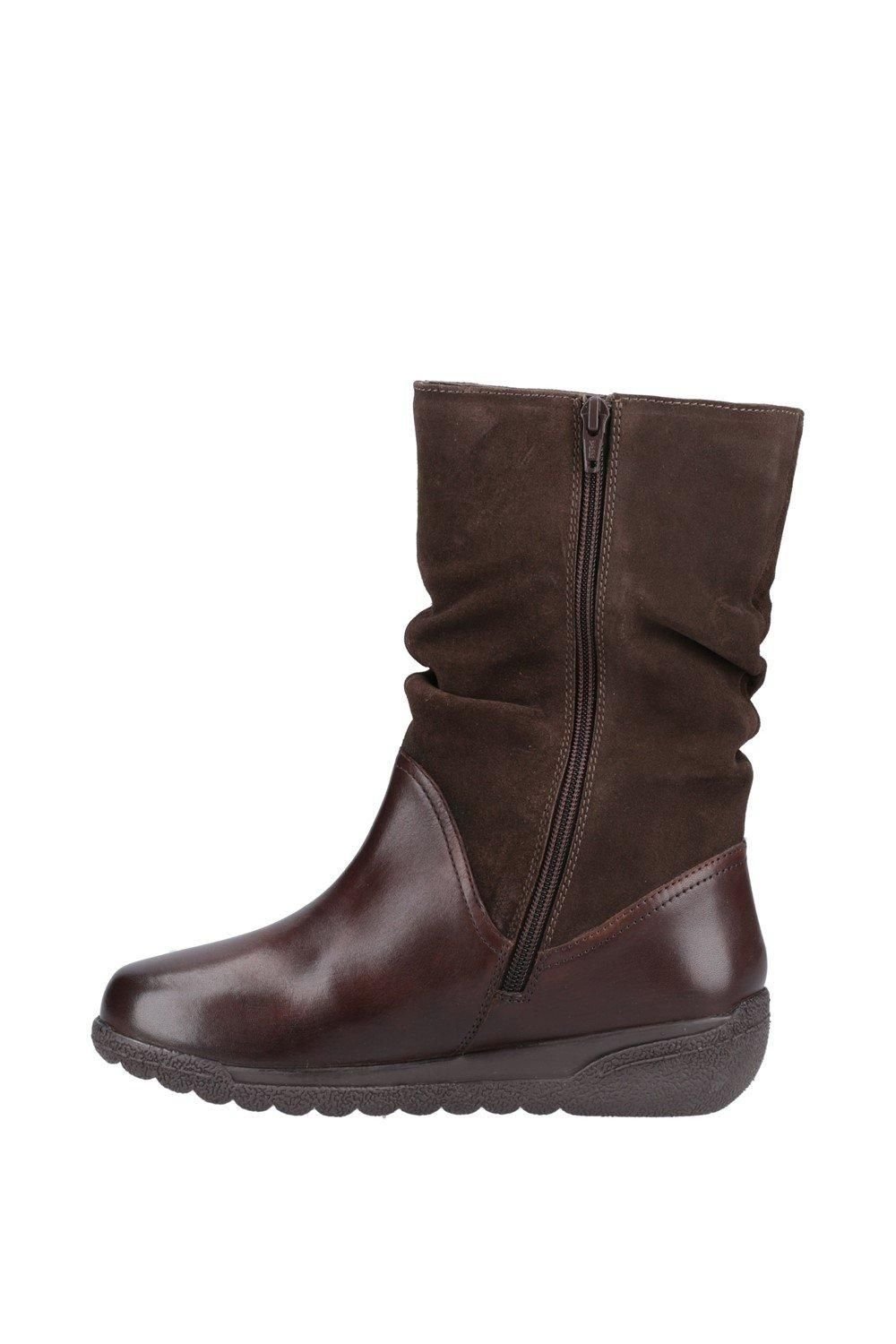 Fleet & Foster Fleet & Foster Women's 'Starling' Mid Boot in Brown - 4