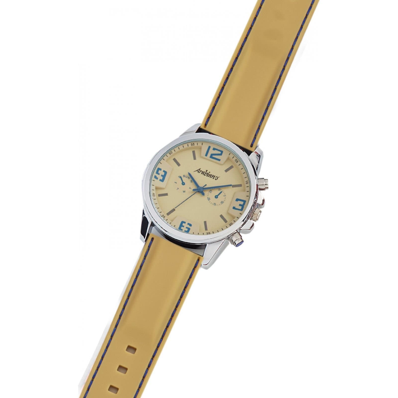 Arabians Arabians Men's Beige Quartz Watch