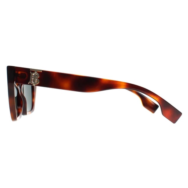 Burberry Burberry Women's Cat Eye Light Havana Dark Green BE4405 in Brown - 3
