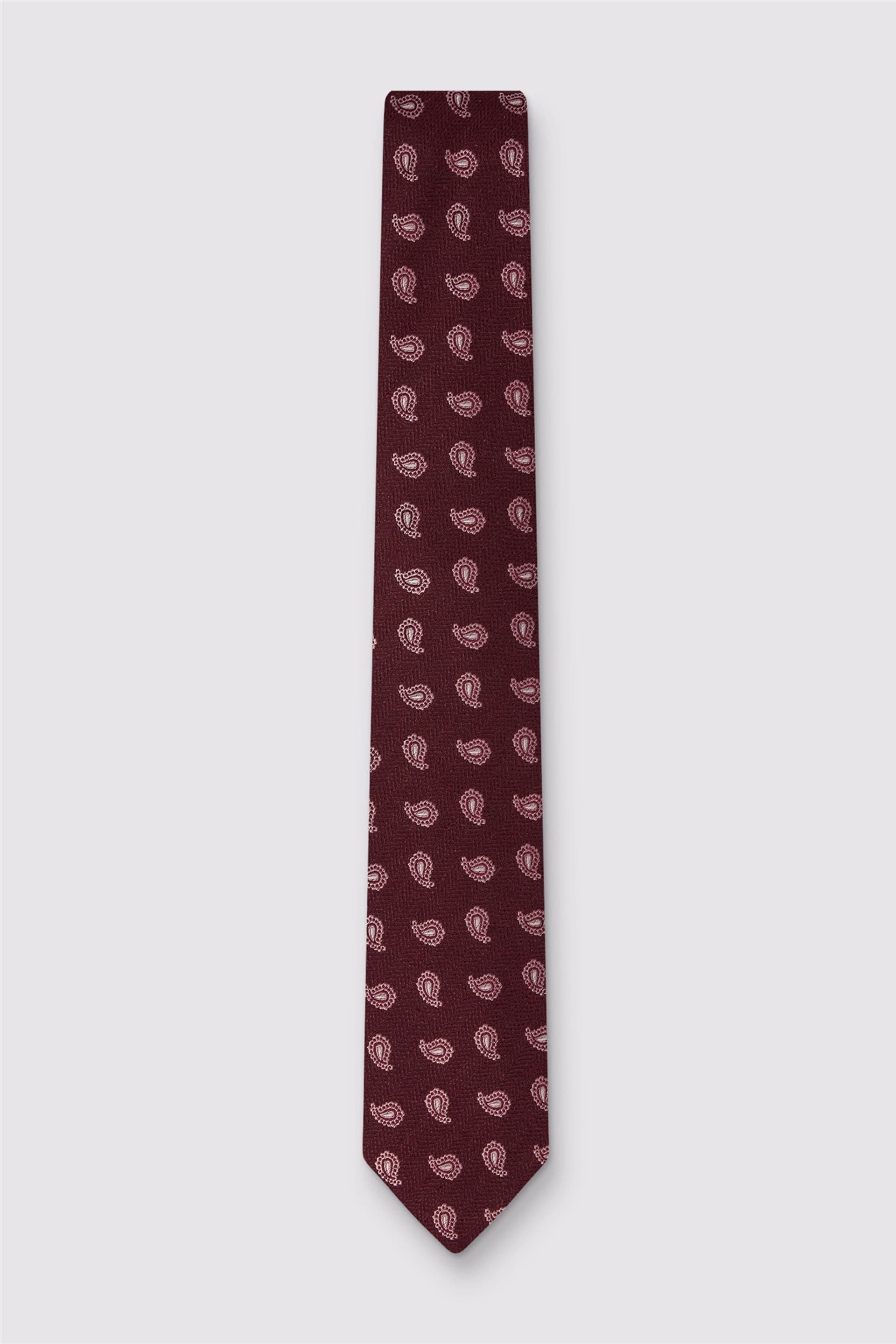 Ted Baker Ted Baker Men's Paisley Tie in Wine