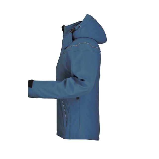 James and Nicholson James and Nicholson Women's Soft Shell Jacket in Navy - 3