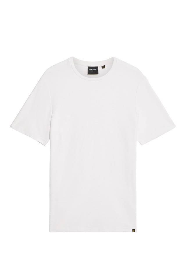Lyle & Scott Lyle & Scott Men's Jacquard Dobby T-Shirt White - 2