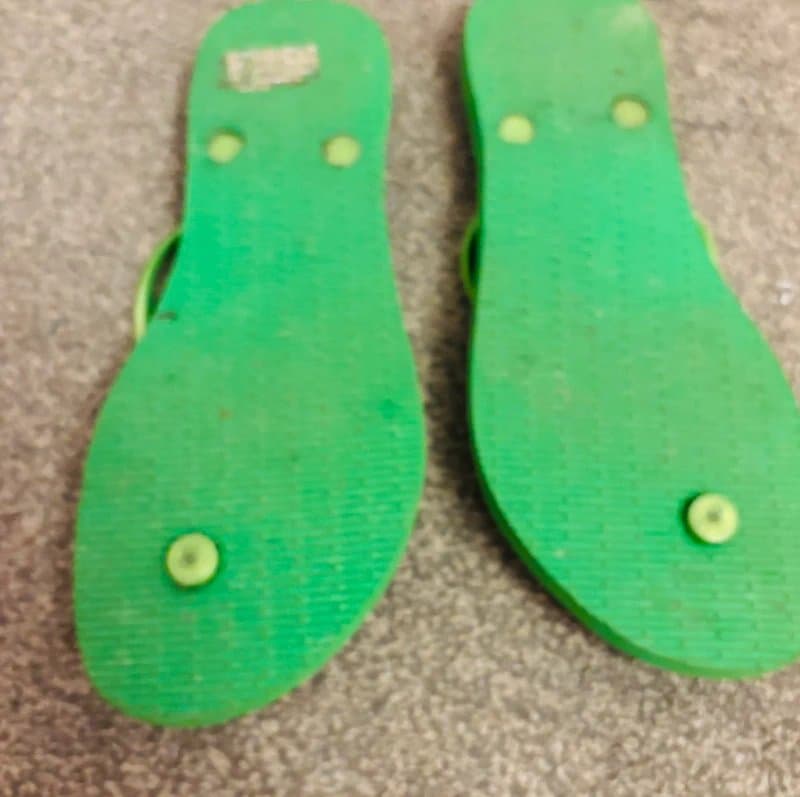 Havaianas Havaianas Green lime flip flops beach party holiday 6/7 39-40 same day post