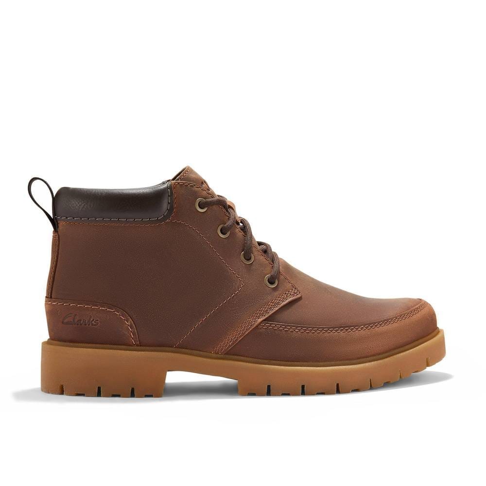 Clarks Clarks Men's Rossdale Mid Brown Ankle Boots - 4