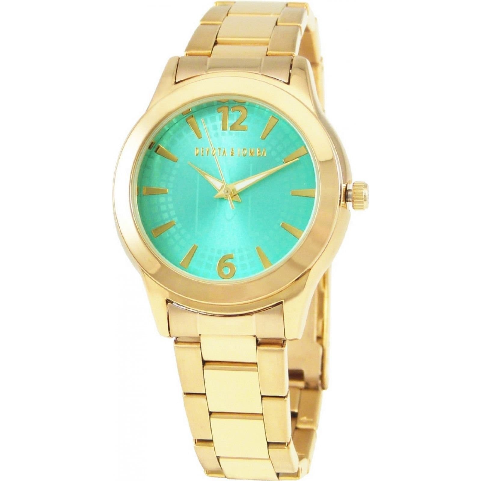 Devota & Lomba Devota & Lomba Women's DL001W-02TURQUESA 37mm Quartz Watch in Gold
