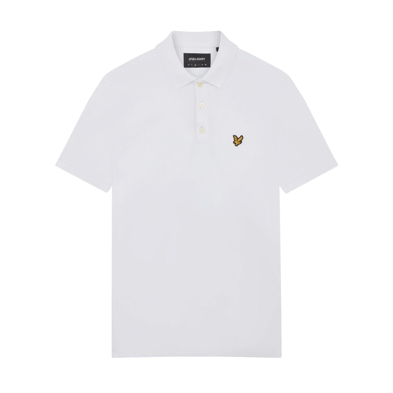 Lyle & Scott Lyle & Scott White Cotton Polo Shirt