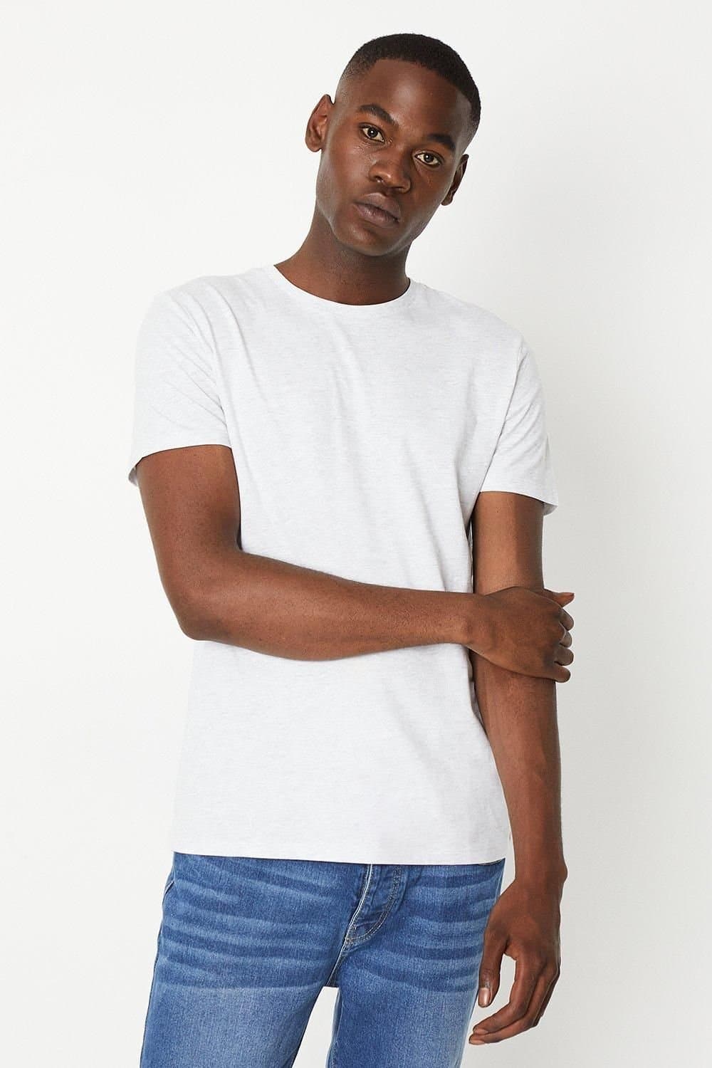 Burton Burton Men's Light Grey Crew Neck Tee