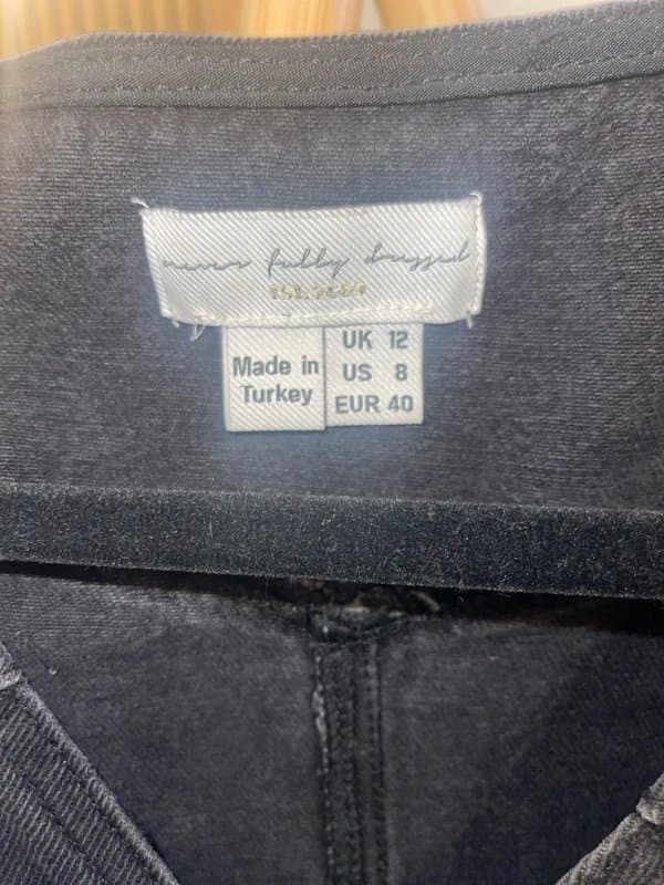 Never Fully Dressed Never fully dressed denim jumpsuit