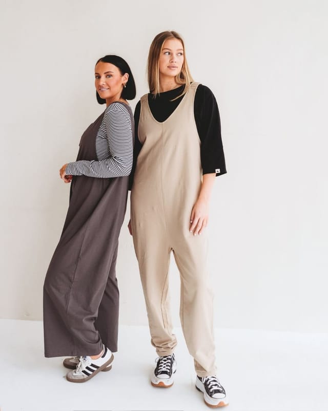 Turtledove London Turtledove London Women's Jilly Beige Jumpsuit - 2