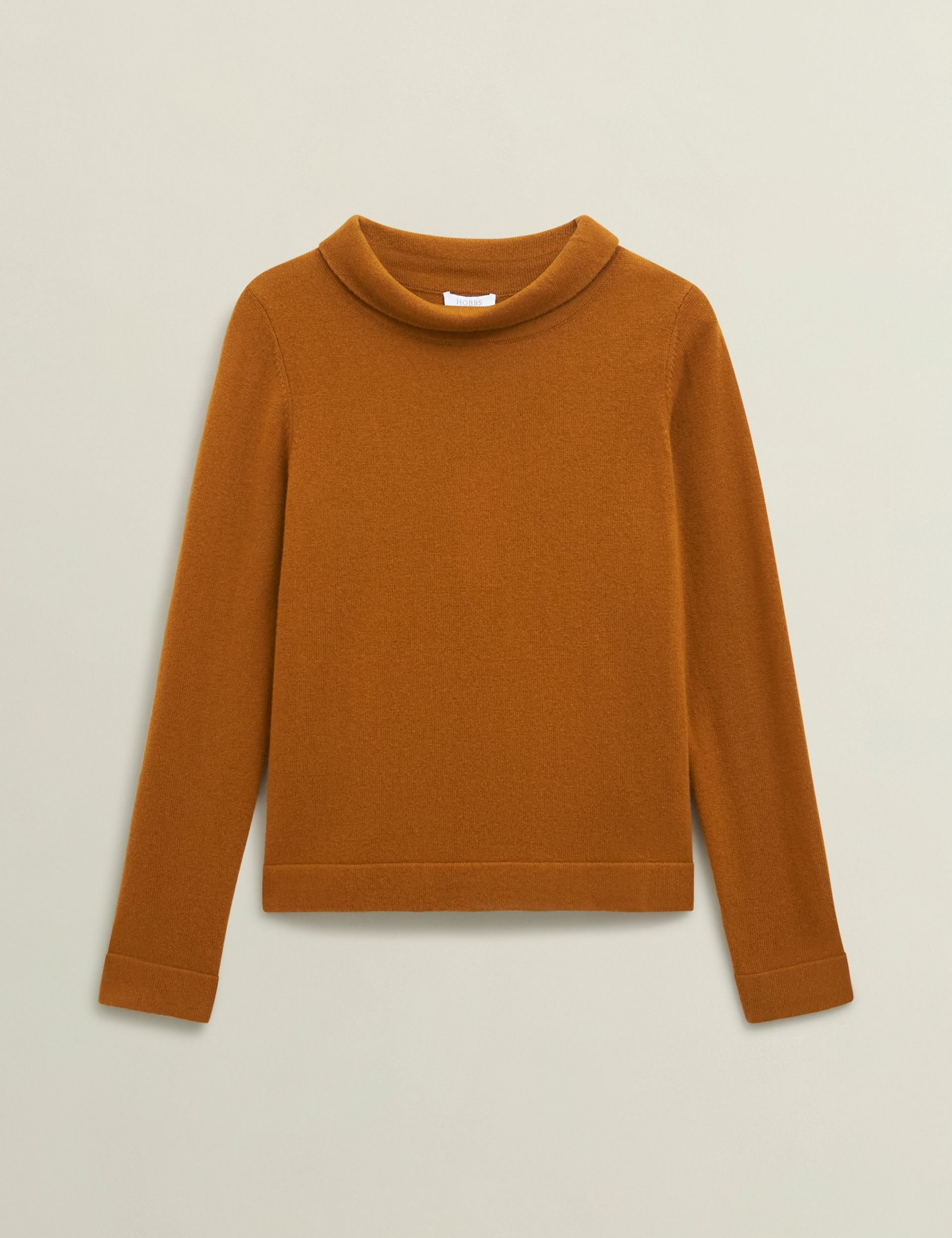 Hobbs London Hobbs London Women's Audrey Jumper in Burnt Orange - 2