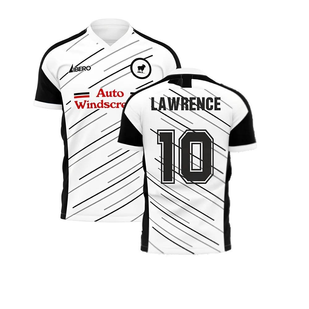 Derby County Derby County Men's 2025/26 Home Concept Football Kit in White - 2