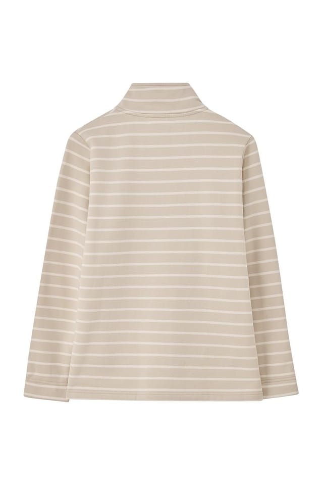 Lighthouse Clothing Lighthouse Clothing Women's Shore Sweatshirt Cotton Funnel Neck Jersey in Cream - 3