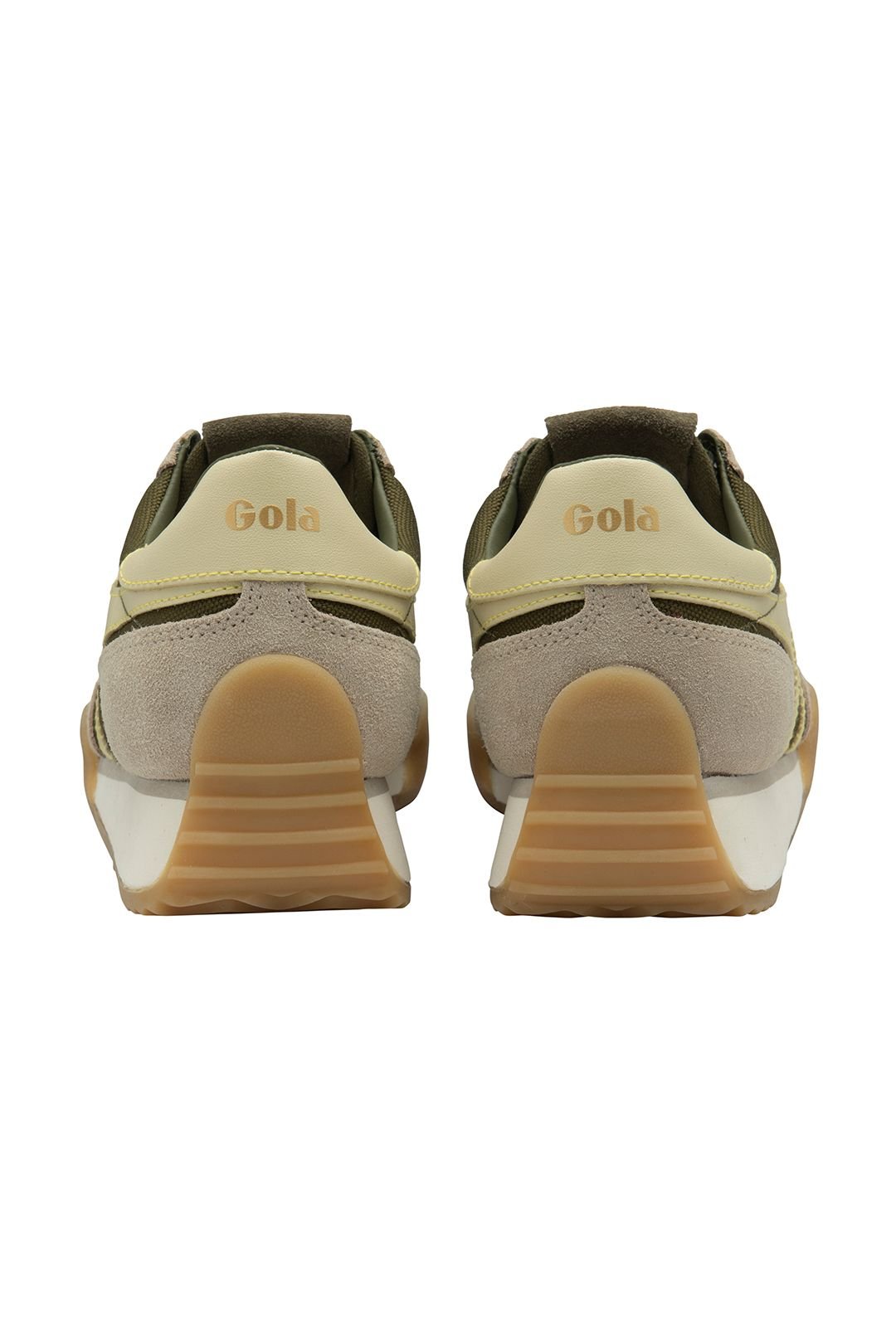 Gola Classics Gola Classics Women's 'Pacer' Lace-Up Trainers in Khaki - 4