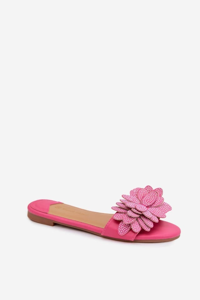 Love Lace Love Lace Women's Comfort Flat Sole Sandals with Decorative Front Flip Flops in Pink - 2