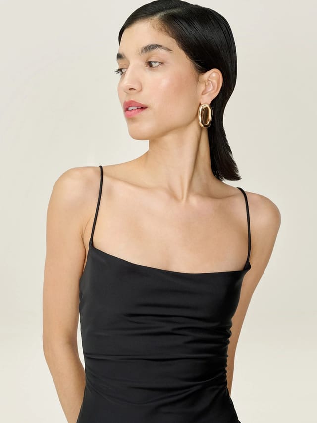 OMNES Riviera Dress in Black - 3