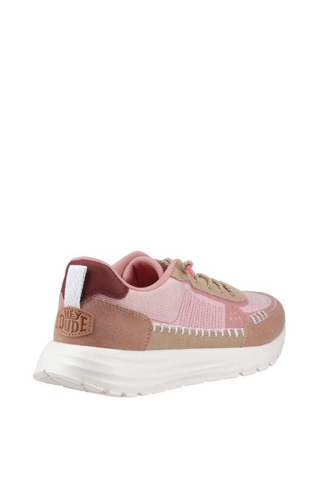 Hey Dude Hey Dude Women's Sirocco Alta Boho Trainer in Pink - 2