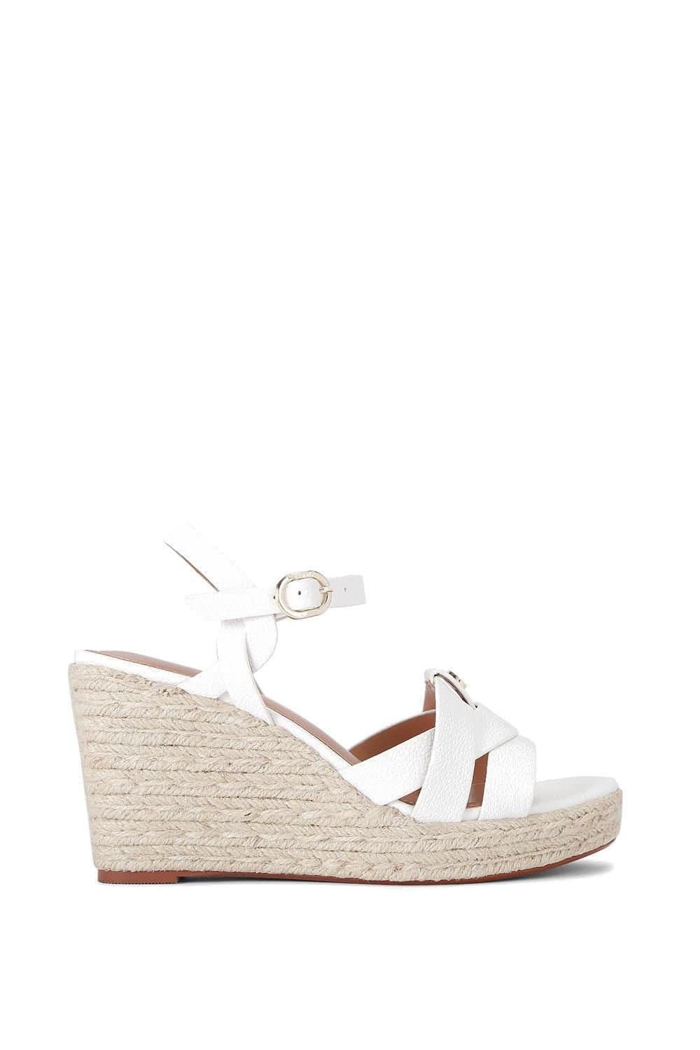 Carvela Carvela Women's 'Bravo Wedge' Heels in Cream