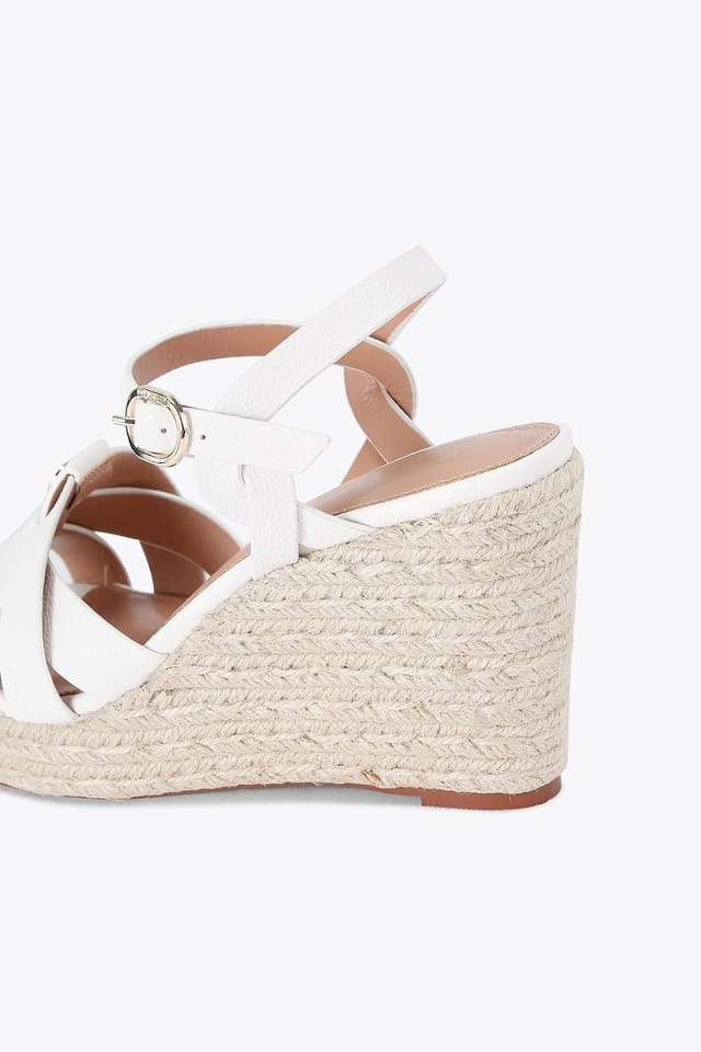 Carvela Carvela Women's 'Bravo Wedge' Heels in Cream - 3