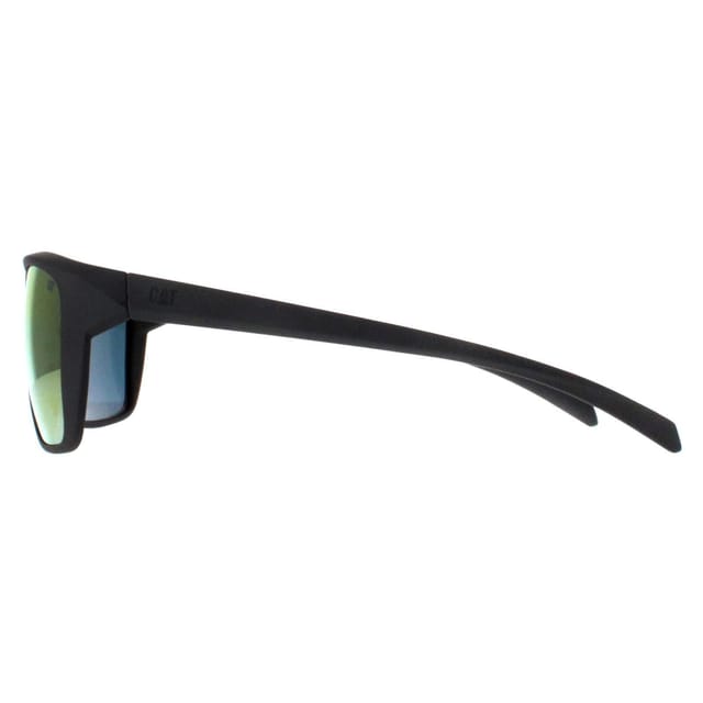 Caterpillar Caterpillar Men's Rectangle Matte Grey Orange Polarized CTS-8012 - 3