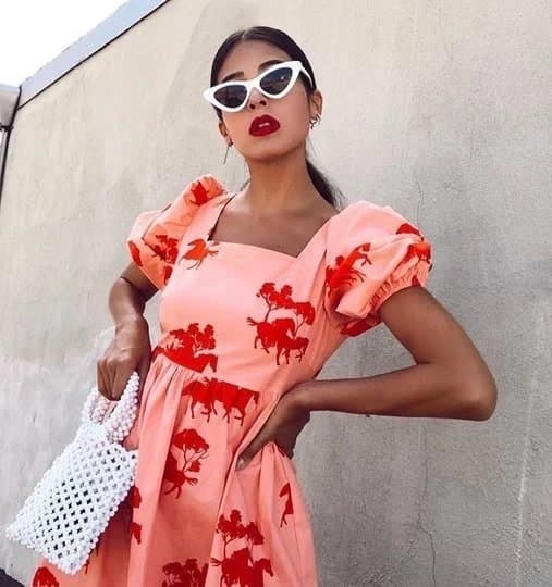 Never Fully Dressed Never Fully Dressed | Size 8 | Gorgeous Pink Horse Print Cotton Midi Dress 🪻