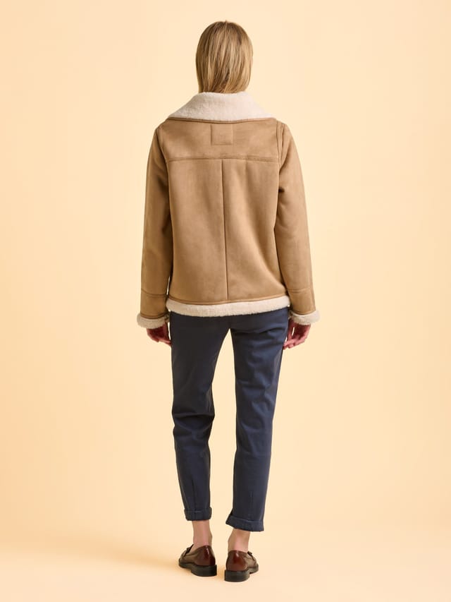 Brakeburn Brakeburn Women's Pine Jacket in Beige - 3