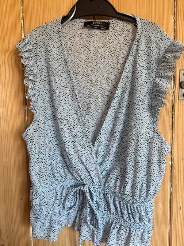 Bershka Chiffon vest top