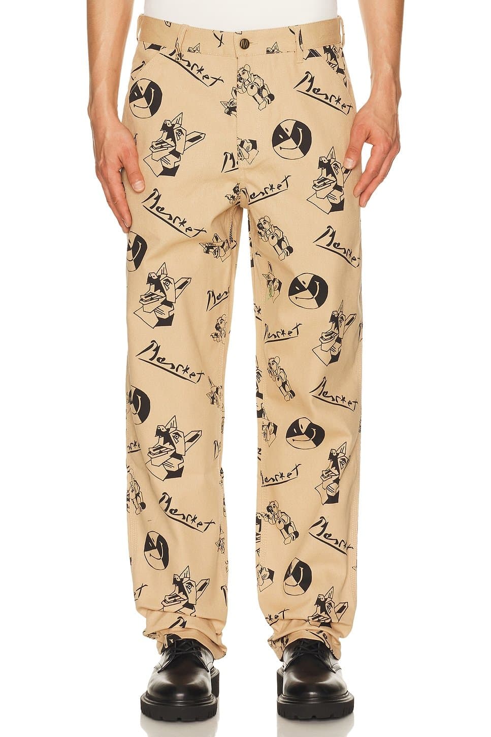 revolve Smiley Cubism Double Knee Pant