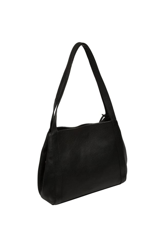 Pure Luxuries London Pure Luxuries London Women's 'Zoff' Leather Handbag in Black - 2
